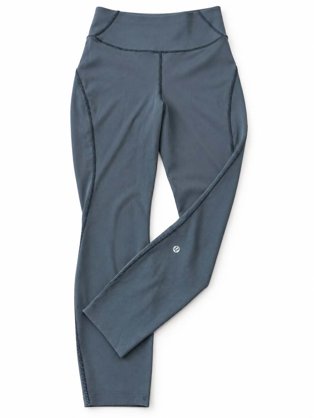 Lululemon Athletica Leggings Gray Ribbed ( w)